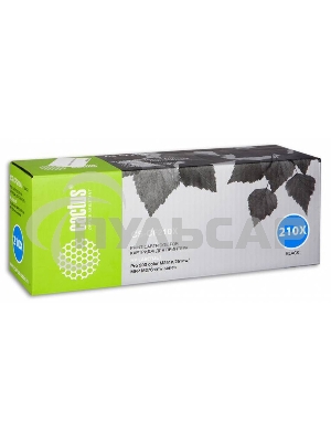 Картридж лазерный Cactus CS-CF210X черный (2400 стр.) для HP LaserJet Pro 200 M251/M276
