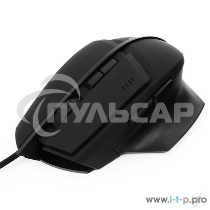 Мышь проводная Гарнизон GM-740G черный, 3200 dpi, USB, кнопки - 7