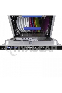 Встраиваемая посудомоечная машина Maunfeld MLP-08IMR, черный, 44.5 см, 10 компл., 47 дБ, класс A++