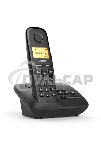 Радиотелефон Dect Gigaset A270A AM RUS черный автооветчик АОН