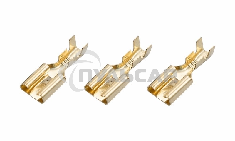 Клемма плоская гнездо 7.5 мм 1-2.5 мм² (РП-м 2.5-(6.3)) Rexant