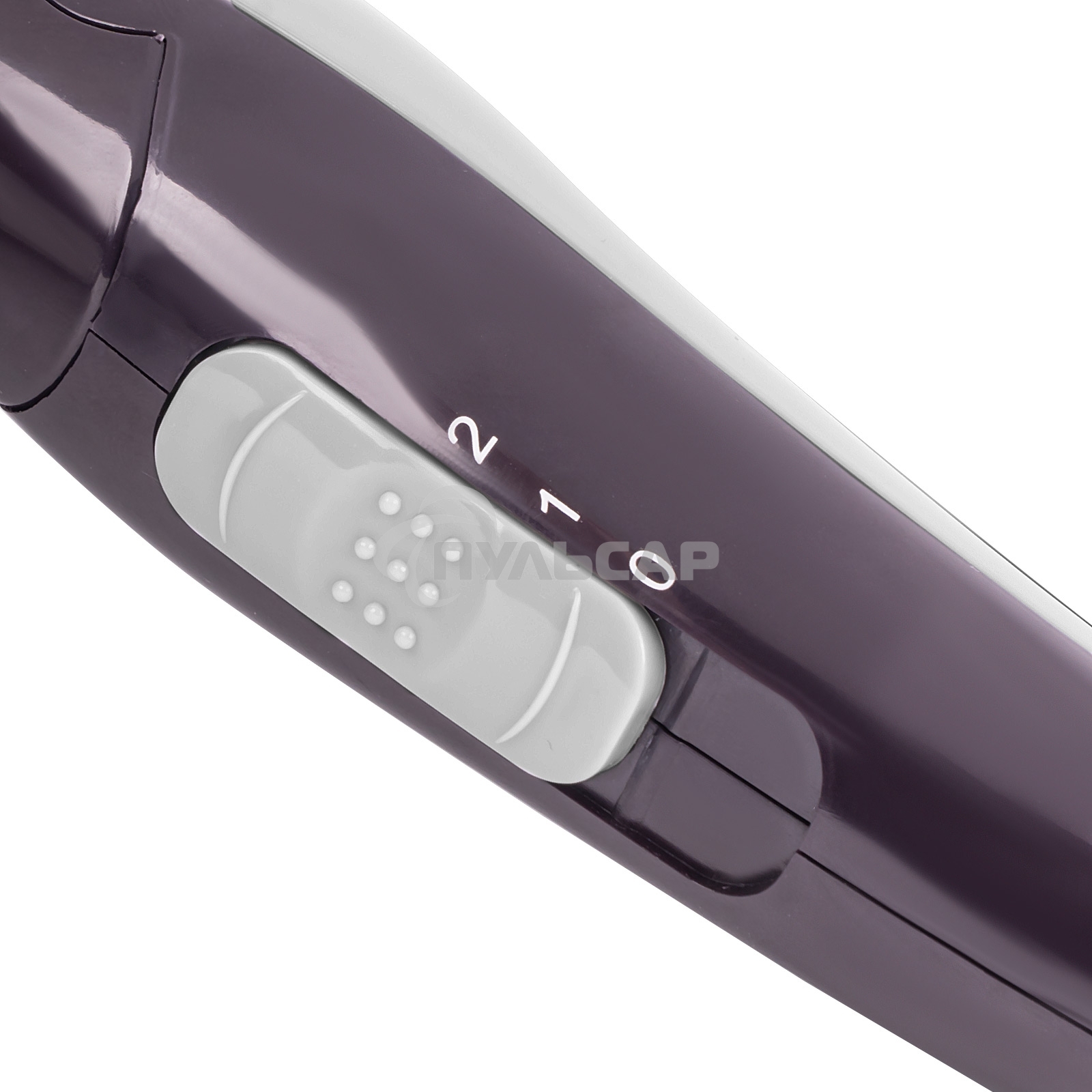 Фен для волос Galaxy Line GL 4338, фиолетовый,1200 Вт, 2 скорости потока воздуха, складная ручка, насадка-концентратор, подвесная петля, длина шнура питания 170 см