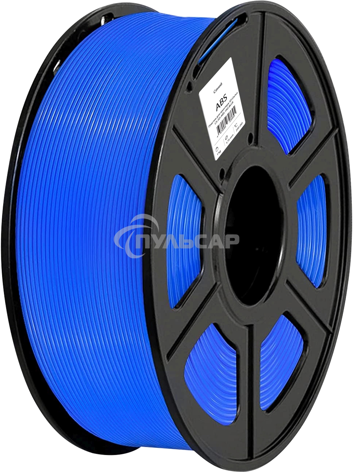 Пластик для принтера 3D Cactus CS-3D-ABS-1KG-BLUE ABS d1.75мм 1кг 1цв.