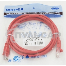 Сетевое оборудование Patchcord molded 5E Copper 2m Red Сетевое оборудование Patchcord molded 5E Copper 2m Red