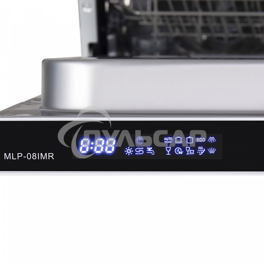 Встраиваемая посудомоечная машина Maunfeld MLP-08IMR, черный, 44.5 см, 10 компл., 47 дБ, класс A++