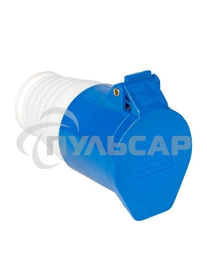 Розетка кабельная 32А 220В 2P+E IP44 (223) EKF ps-223-32-220