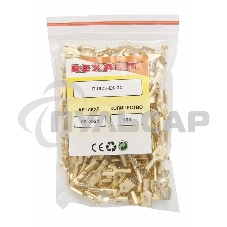 Клемма плоская гнездо 7.5 мм 1-2.5 мм² (РП-м 2.5-(6.3)) Rexant