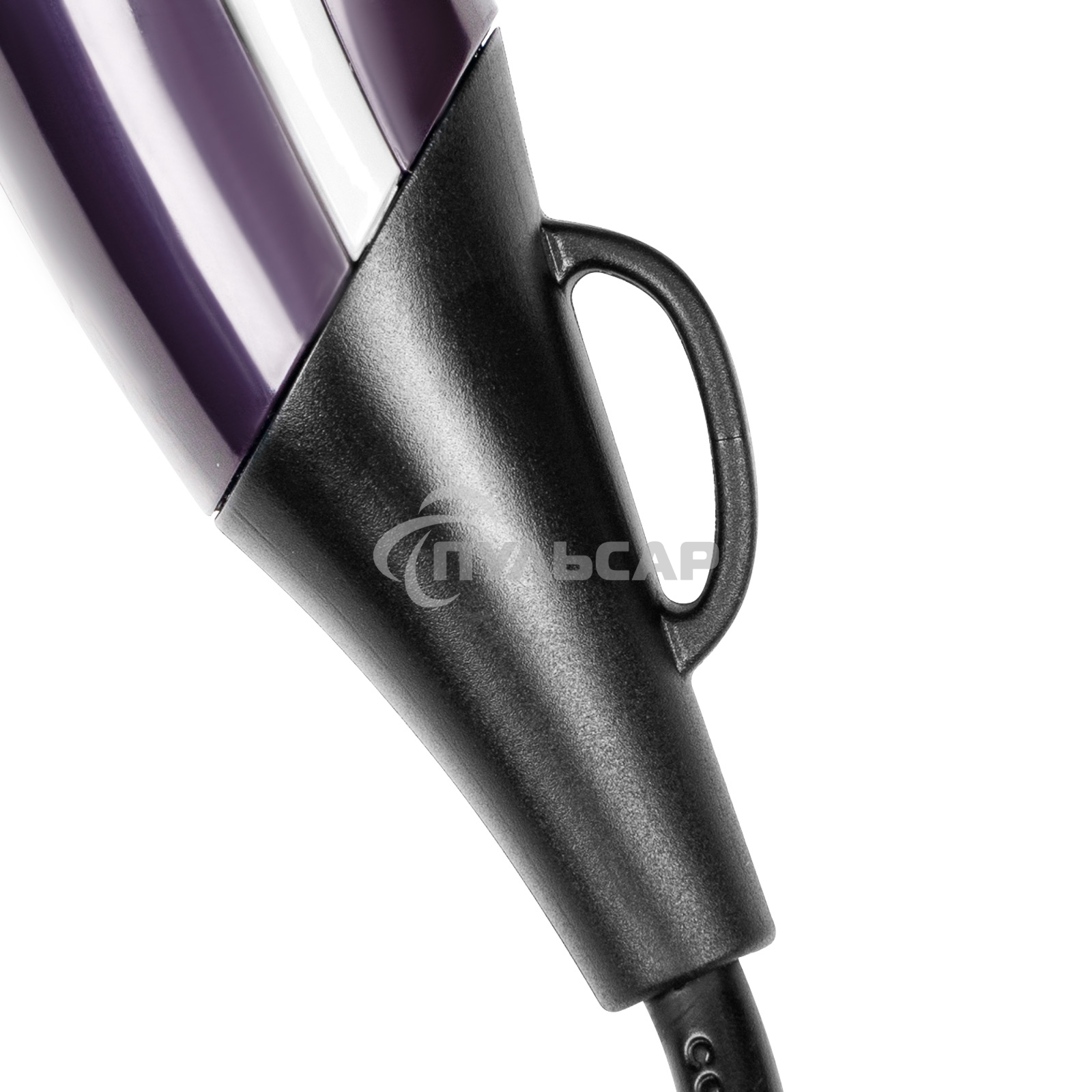 Фен для волос Galaxy Line GL 4338, фиолетовый,1200 Вт, 2 скорости потока воздуха, складная ручка, насадка-концентратор, подвесная петля, длина шнура питания 170 см