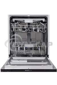 Встраиваемая посудомоечная машина HOMSair DW67M, черный, 59.8 см, 14 компл., 47 дБ, класс A++