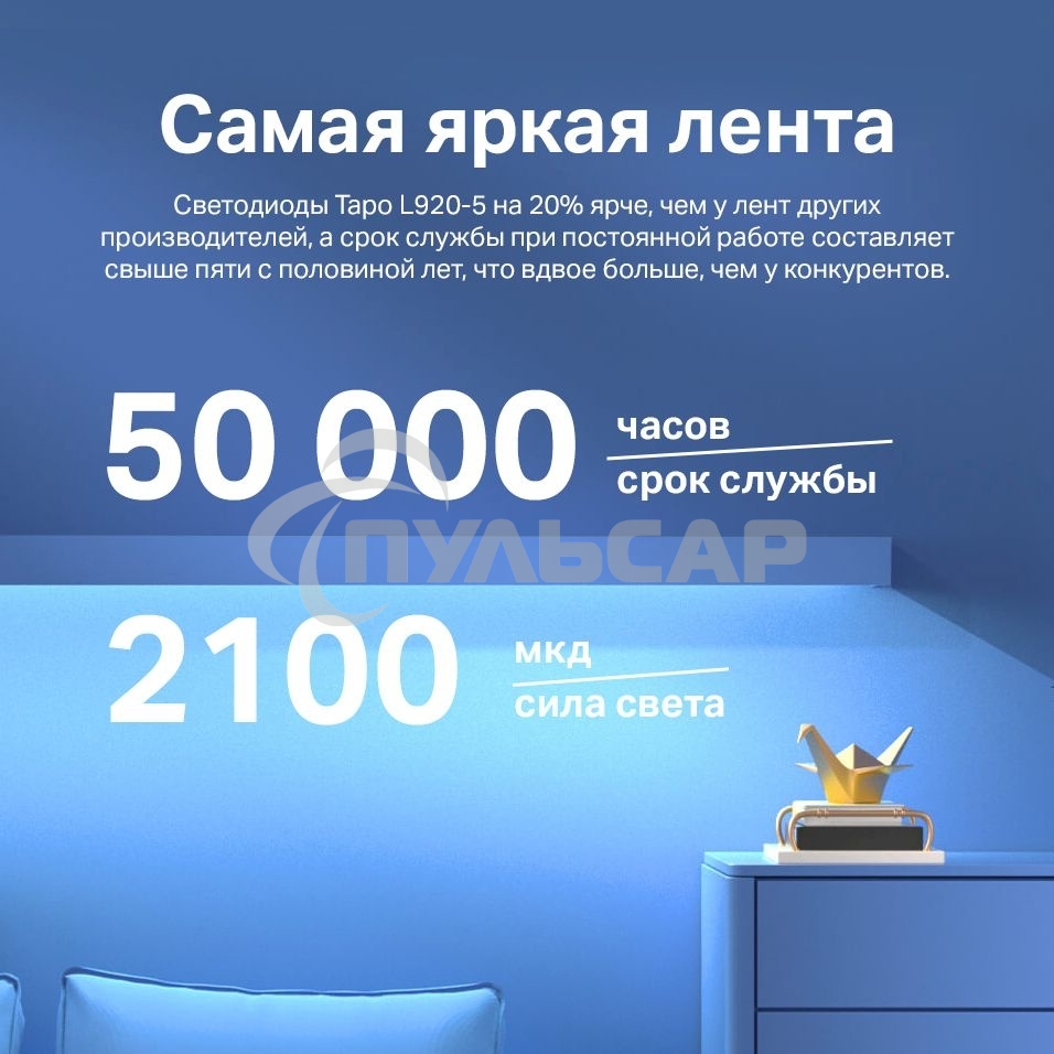 Лента светодиодная умная Wi-Fi TP-Link Tapo L920-5