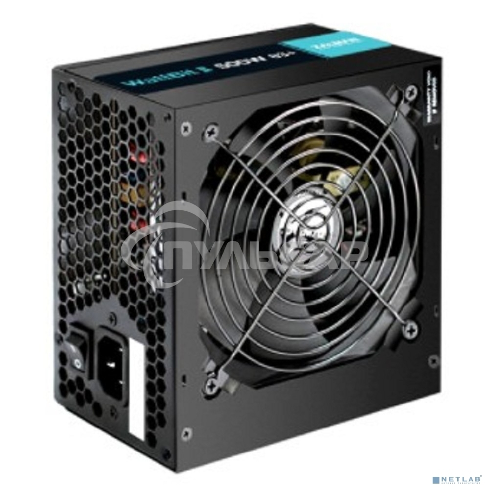 Блок питания Zalman ZM500-XEII Retail, 500Вт, 80 PLUS, 120мм, черный