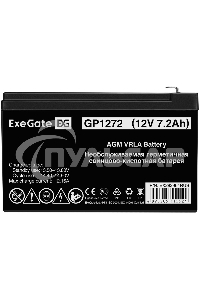 Батарея ExeGate GP1272 (12V 7.2Ah), клеммы F2
