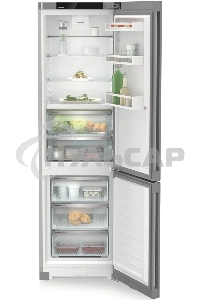 Холодильник Liebherr CBNsdc 573i-22 серебристый двухкамерный 266/94л морозилка снизу, No Frost