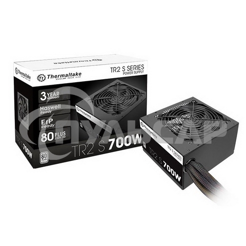 Блок питания Thermaltake TR2 S 700W (PS-TRS-0700NPCWEU-2), 700Вт, 80 PLUS, 120мм, черный