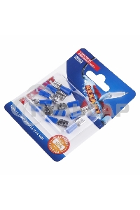 Клемма плоская Rexant, изолированная гнездо - 7.4 мм, 1.5-2.5 мм², (РПи-м 2.5-(6.3) / РПИм 2-250 / FDD2-250), в упак. 10 шт.