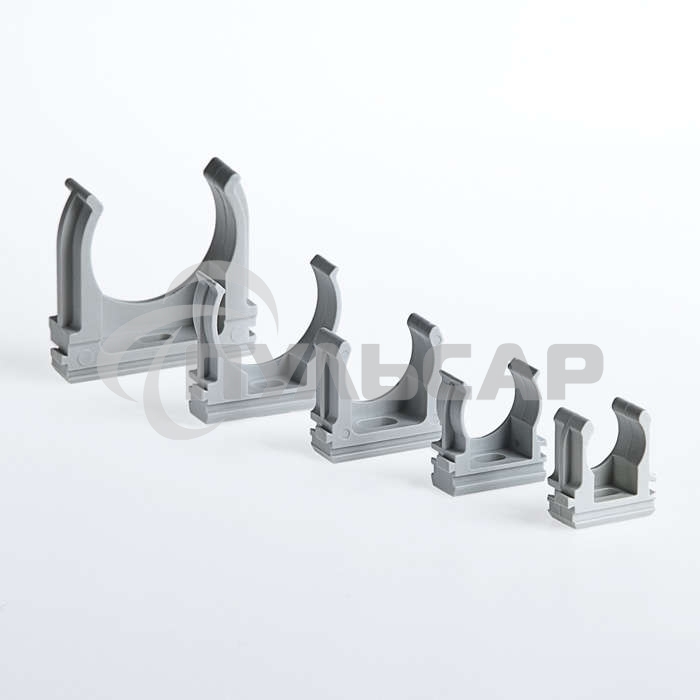 Клипса для трубы d50мм Рувинил К01150