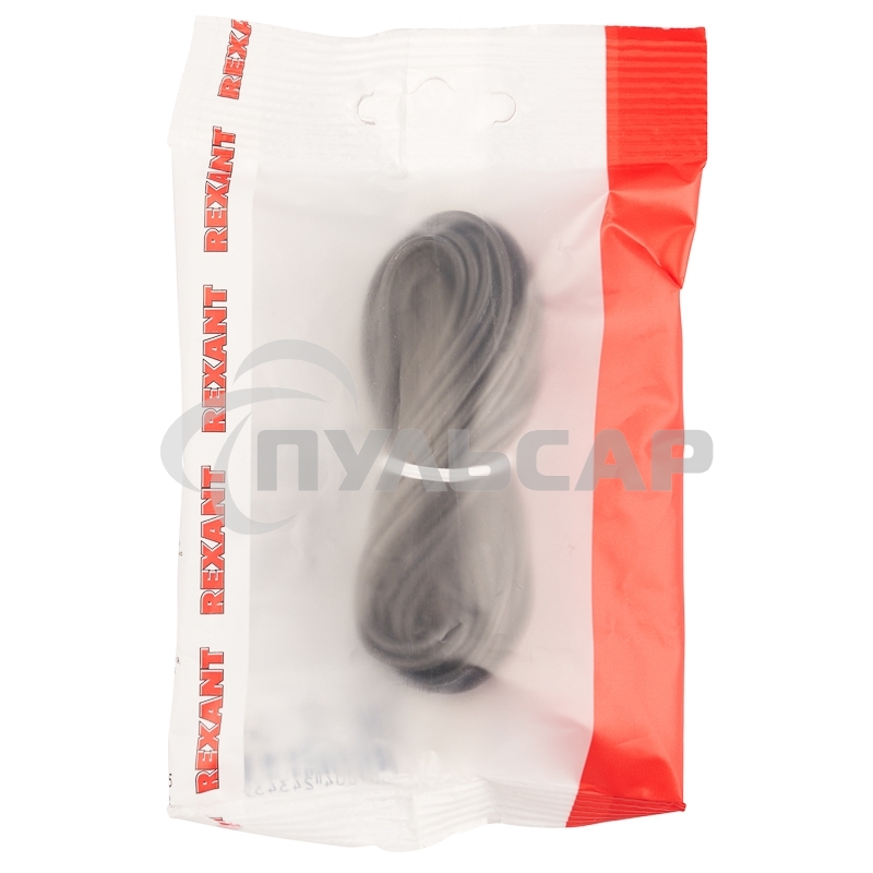 Провод автомобильный ПГВА/ПВАМ Rexant 1х0,75 мм черный, мини-бухта 5 метров