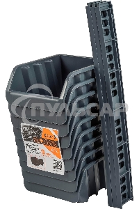 Набор лотков Blocker Master серый (BR3743СРСВИНЦ)