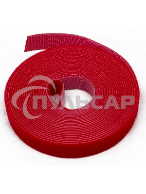 Лента (липучка) в рулоне Hyperline WASNR-5x16-RD, ширина 16 мм, длина 5 м, красная