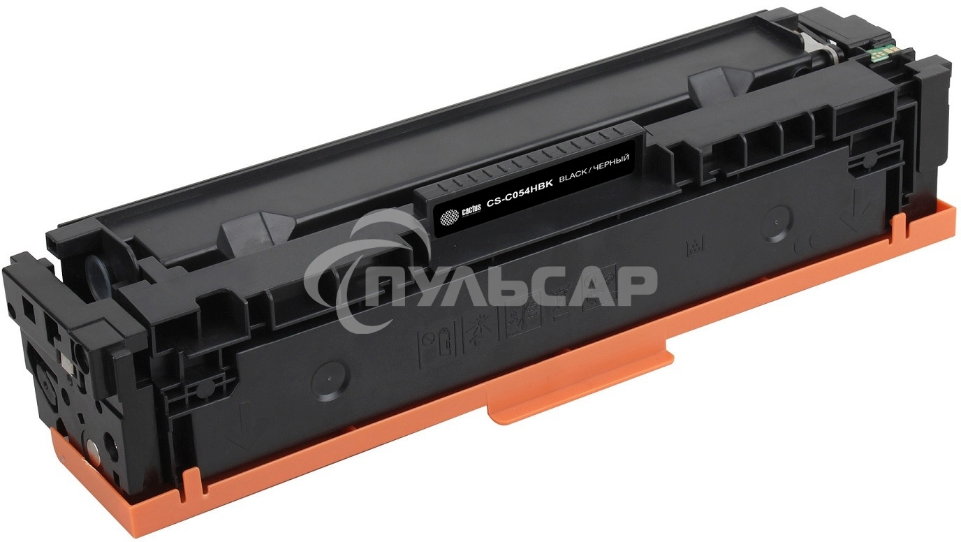 Картридж лазерный Cactus CS-C054HBK черный (3100 стр.) для Canon LBP 621Cw/ 623Cdw/641Cw/643Cdw