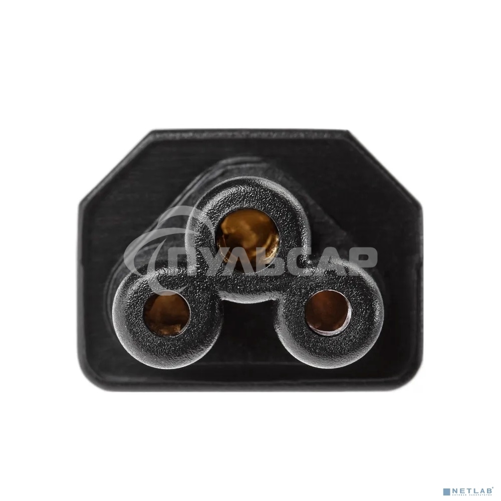 Кабель питания для ноутбуков Telecom 1.8m, 3-pin, с заземлением, 220V (Европейский стандарт)