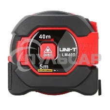 Рулетка 5 м с лазерным дальномером UNI-T LM60T до 60 метров