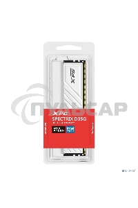 Оперативная память XPG Gaммix D35, DDR4, 8Gb (1x8Gb), 3200MHz, CL16, UDIMM, с радиатором, белый