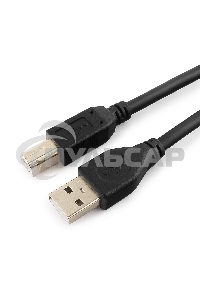 Кабель Gembird CCP-USB2-AMBM-10 USB 2.0 кабель PRO для соед. 3.0м AM/BM позол. контакты, пакет