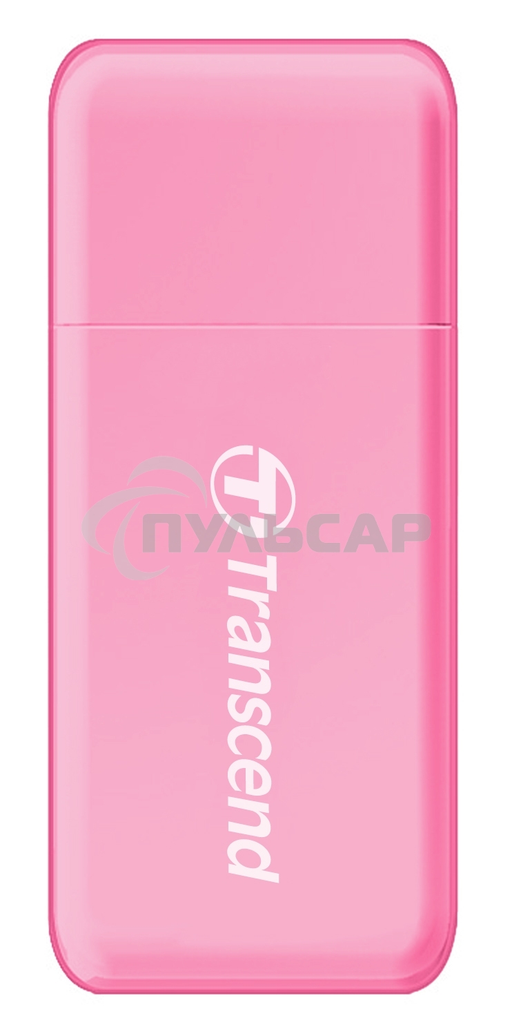 Считыватель карты памяти Transcend All in1 Multi Card Reader, Pink