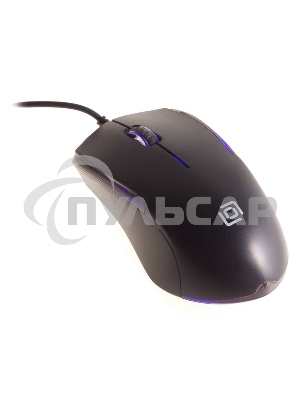 Мышь проводная Oklick 245M черный, 1000 dpi, USB, кнопки - 3