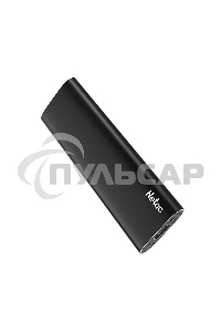 Внешний SSD Netac Z SLIM, 1TB, USB 3.2 Gen 2 Type-C, R/W 550/480, черный
