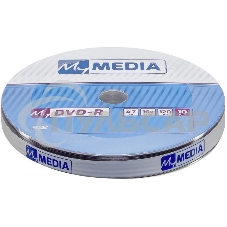 Диск DVD-R MyMedia 4.7Gb 16x pack wrap (10шт) (69205) Диск DVD-R MyMedia 4.7Gb 16x pack wrap (10шт) (69205)