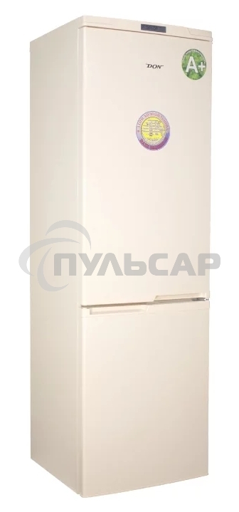 Холодильник DON R-291 S слоновая кость двухкамерный 225/101л морозилка снизу