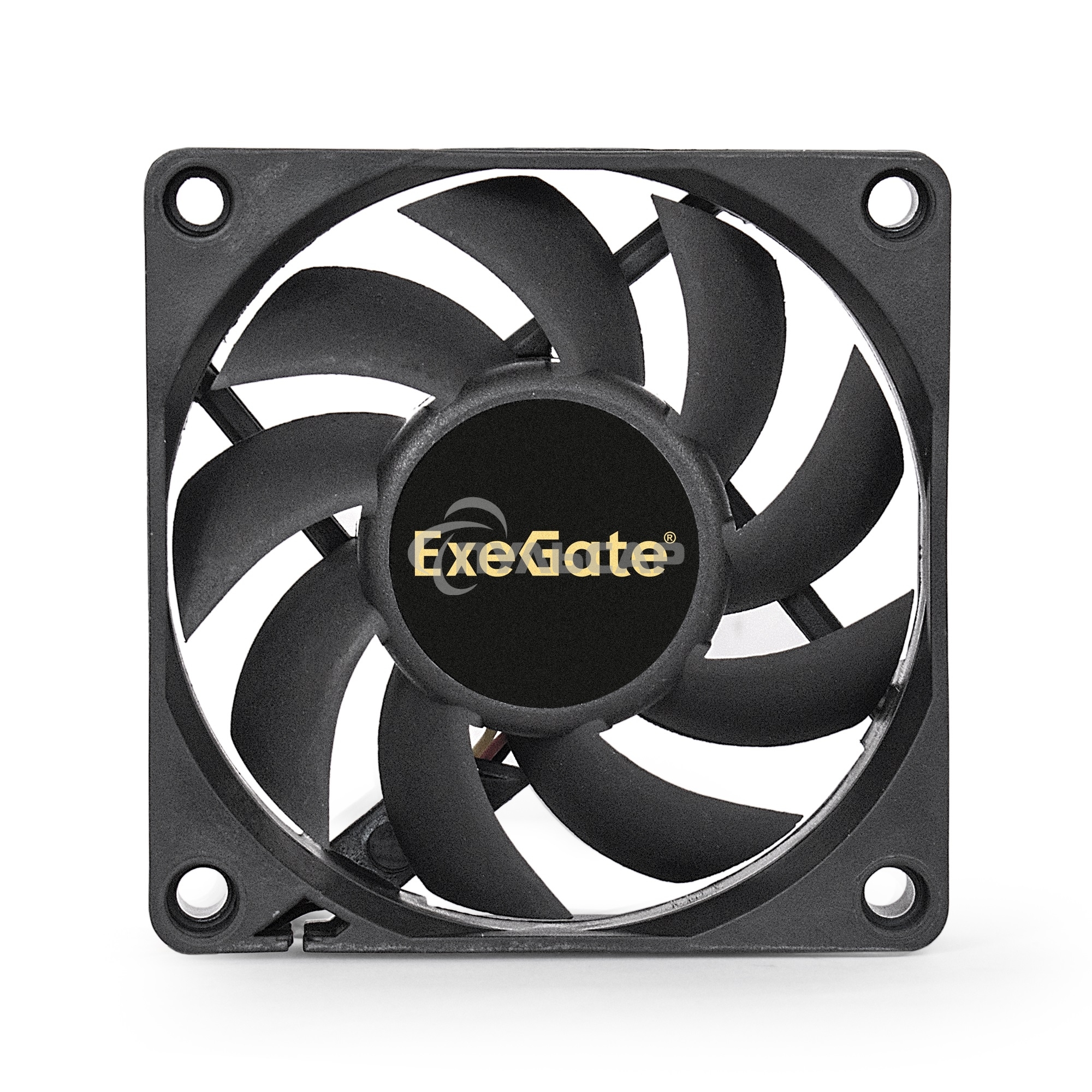 Вентилятор для корпуса ExeGate EX07015H3PM черный, 70 мм, 3000 об/мин, 26 дБ, 3 pin