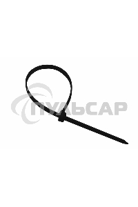 Хомут-стяжка кабельная нейлоновая Rexant 700 x9,0 мм, черная, упаковка 100 шт.