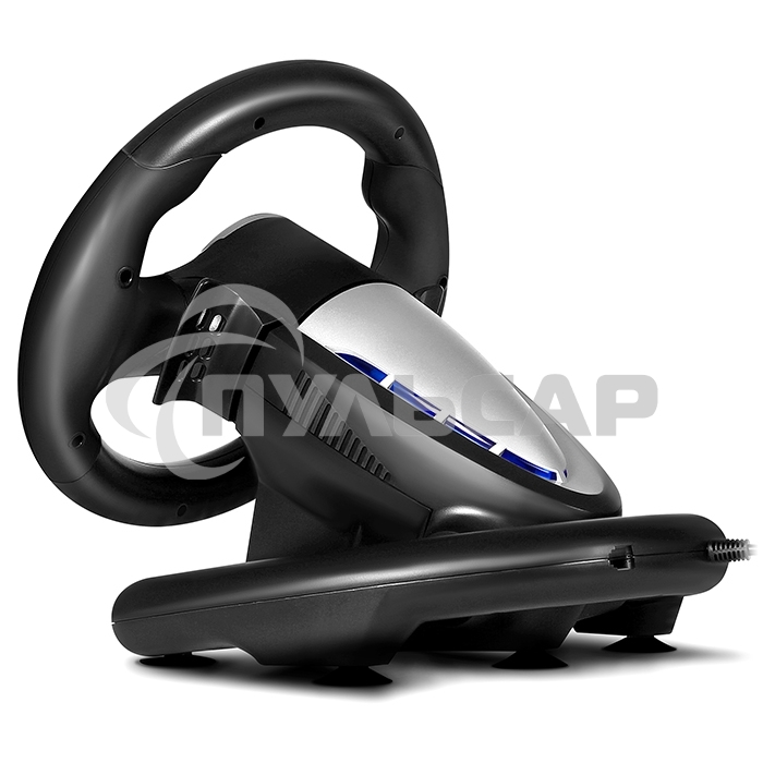 Руль SVEN GC-W500 (педали, вибро, скоба, лепестки, D-pad, 10 кл, резин. вставки, PC/Xinput)