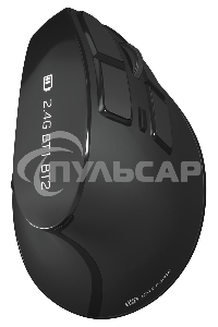 Мышь беспроводная Oklick 990MW черный, 2400 dpi, радиоканал, Bluetooth, USB, кнопки - 9