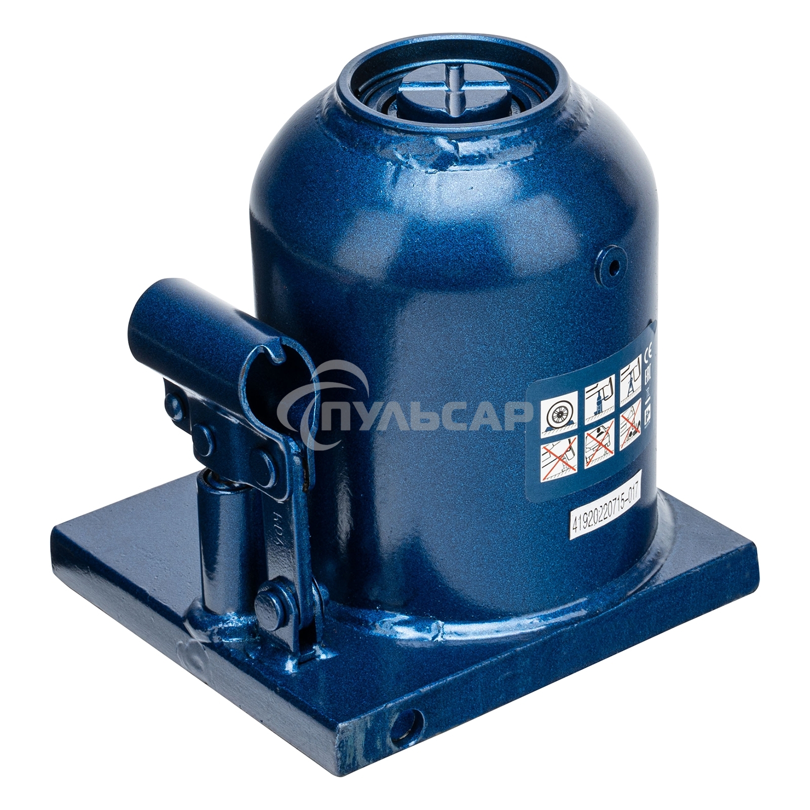 Домкрат гидравлический бутылочный телескопический, 10 т, h подъема 170–430 мм Stels