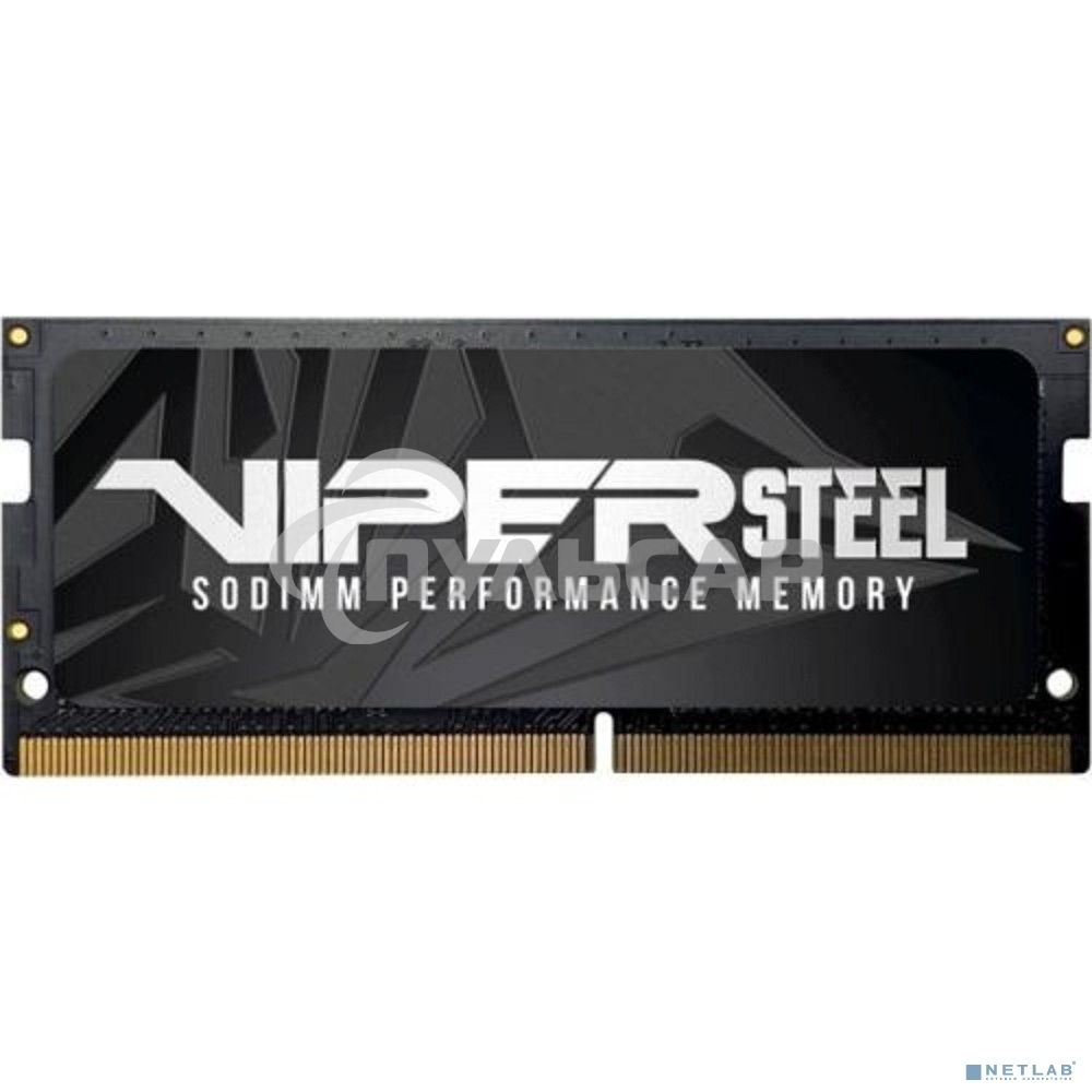 Оперативная память Patriot Viper Steel, DDR4, 32Gb (1x32 Gb), 2666 MHz, CL18, SO-DIMM