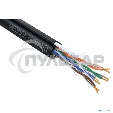 Кабель NEOMAX NM10041 Кабель UTP cat.5e 4 пары (305 м) 0.50мм внешний с тросом