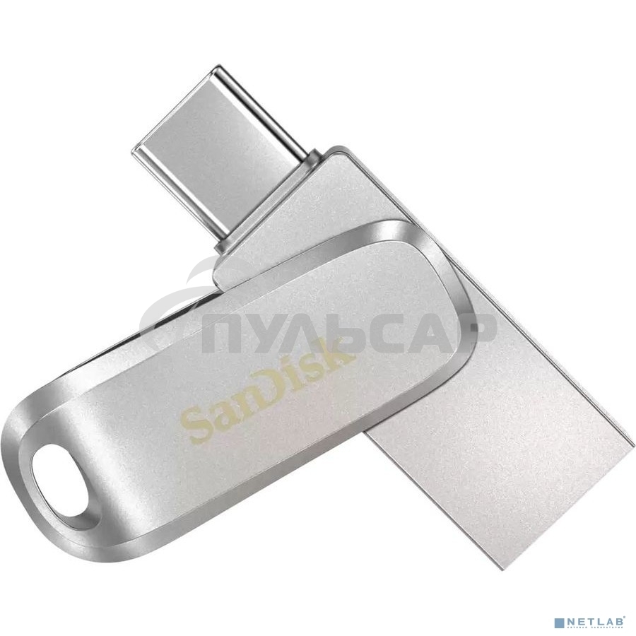 Флешка USB 64 Gb SanDisk Ultra Dual Luxe, USB 3.1 - USB Type-C
