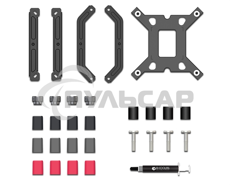 Кулер ID-Cooling Frozn A400 черный 92мм алюминий/медь 2200rpm 25.8db 4-pin 180W 123мм