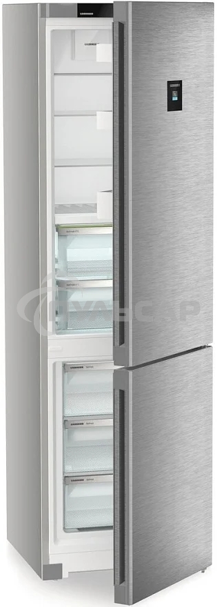 Холодильник Liebherr CBNsdc 573i-22 серебристый двухкамерный 266/94л морозилка снизу, No Frost