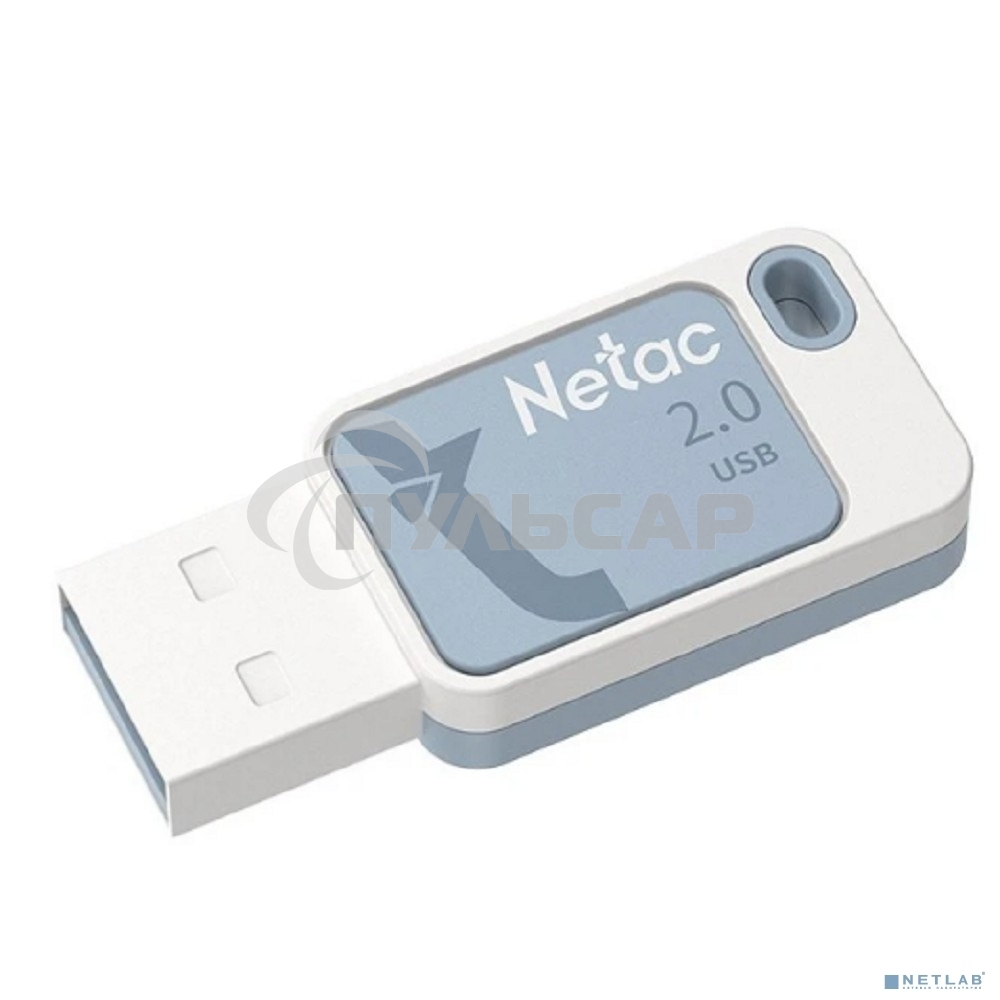 Флешка USB Netac 8 Gb UA31 NT03UA31N-008G-20BL USB 2.0 синий