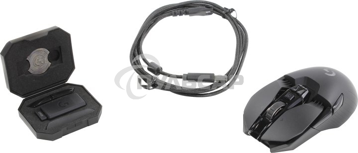 Мышь беспроводная Logitech G903 LIGHTSPEED черный, 25600 dpi, радиоканал, USB, кнопки - 11
