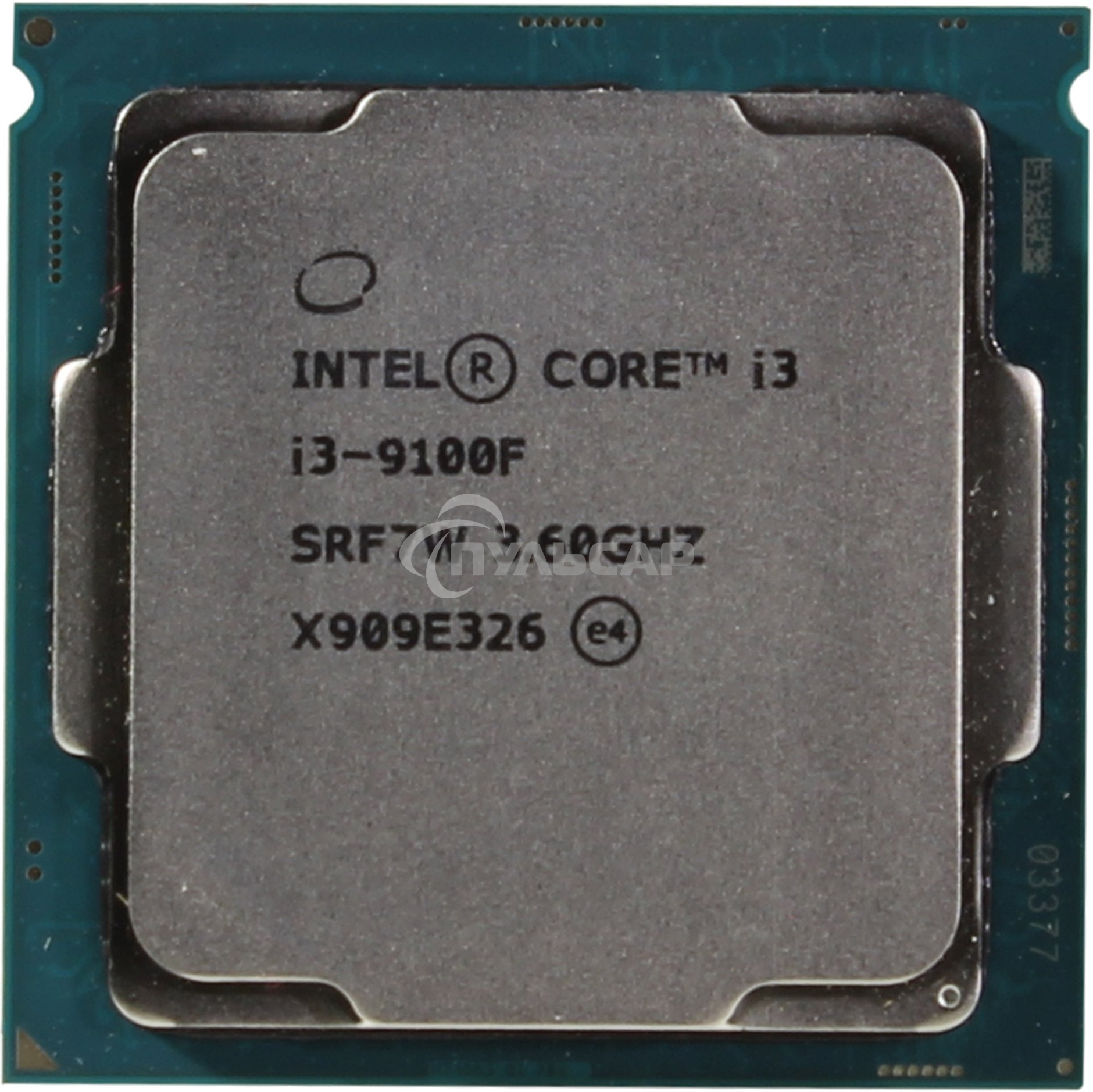 Процессор Intel Original Core i3 9100F Soc-1151v2 (CM8068403377321S RF7W) (3.6GHz) OEM