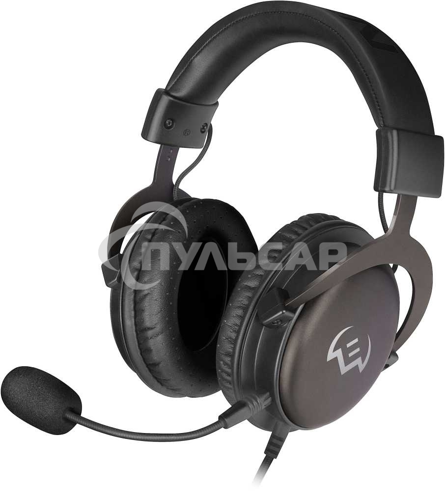 Игровые наушники SVEN AP-G999MV с микрофоном серый (50 мм, мини-джек (стерео) O 3,5 мм (4 pin))