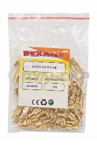 Клемма плоская гнездо 5,6 мм 1-1.5 мм² (РП-м 1.5-(4.8)) Rexant