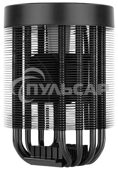 Кулер для процессора AeroCool / Formula Mirage 5 черный, 60 мм, алюминий/медь, 3000 об/мин, 30 дБ, 4 pin, 150 Вт, 145 мм