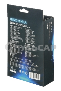 Мышь проводная Oklick 396M INSOMNIA черный, 1000 dpi, USB, кнопки - 3